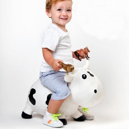 Vaca Saltarina Blanca Kidzzfarm