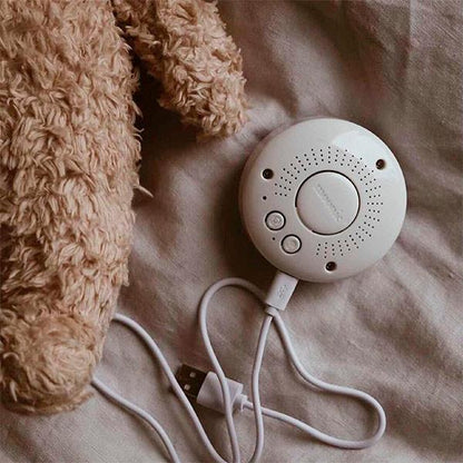 Peluche Moonie Oso Orgánico con Luz y Sonido Caramel Natur