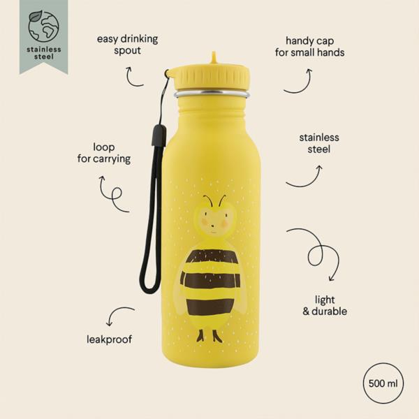 Botella Trixie Abeja Mrs Bumblebee 500ml