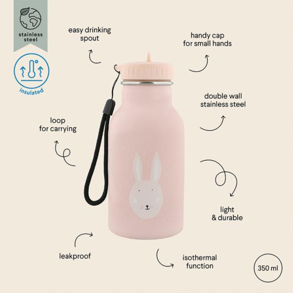 Botella Térmica Trixie Conejo Mrs Rabbit 350ml
