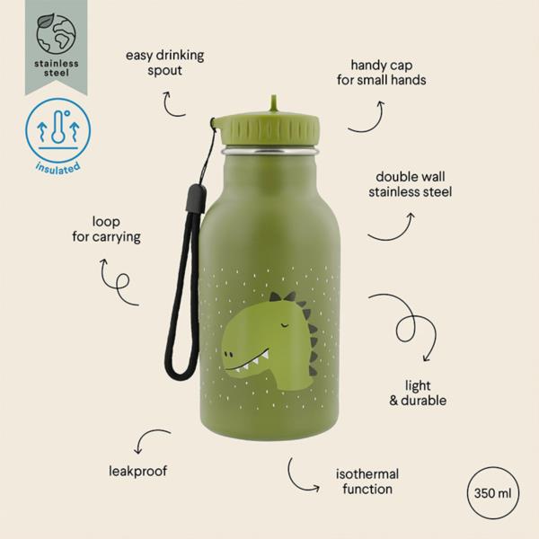 Botella Térmica Trixie Dino 350ml