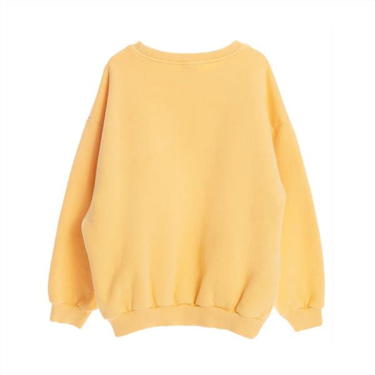 Sudadera Oversize Basica Guito Golden Haze Amariilo 100% Algodón