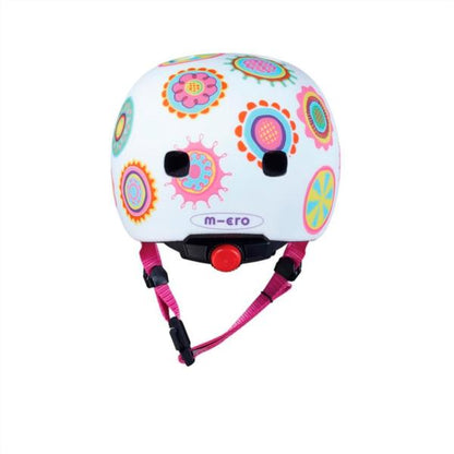 Micro Casco Lunares Luz Led