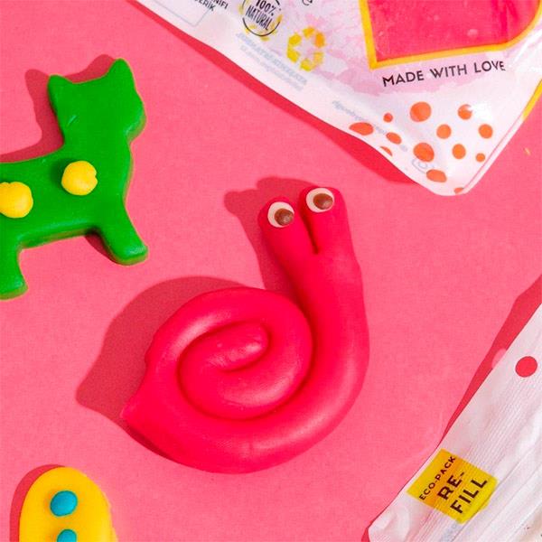 Plastilina Orgánica ChildGen Refil 9 Bolsitas
