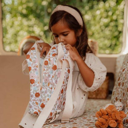 Mochila Vintage Flores Little Dutch