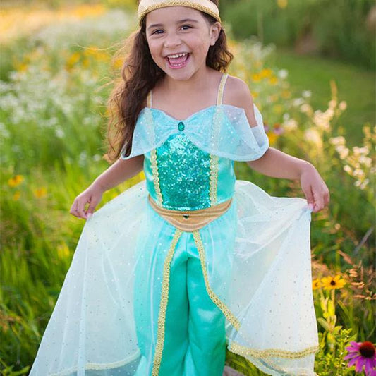 Disfraz Princesa Jasmine 7 a 8 Años Great Pretenders