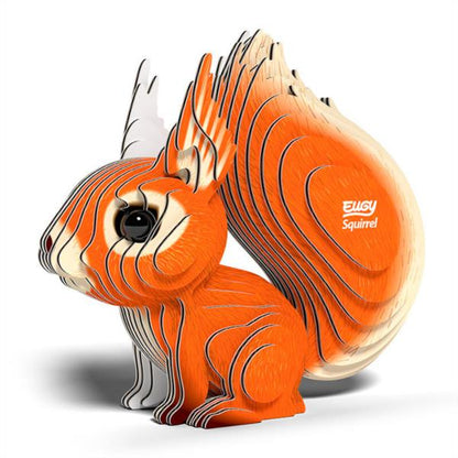 Puzzle 3D Ardilla Arborícola Eugy Dodoland