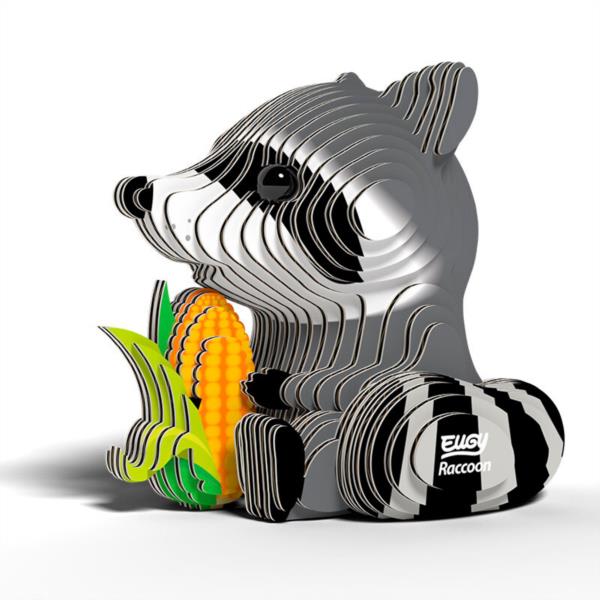 Puzzle 3D Mapache Eugy Dodoland