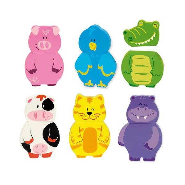 Puzzle Animales Magnéticos Goula