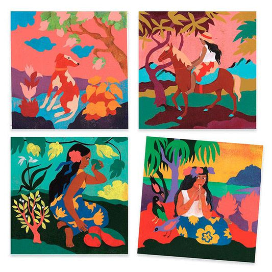 Inspired By Paul Gauguin Polinesia