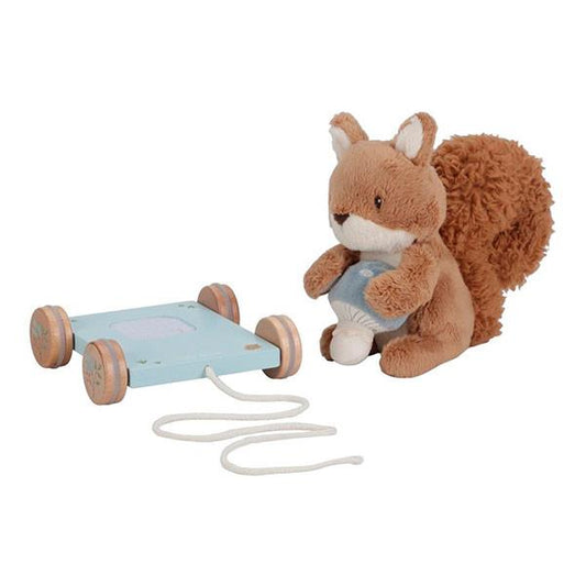Arrastre Ardilla Peluche Little Dutch