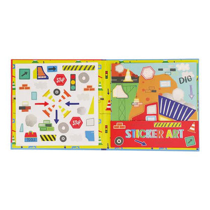 Libro Pegatinas Olor Construcción Floss & Rock