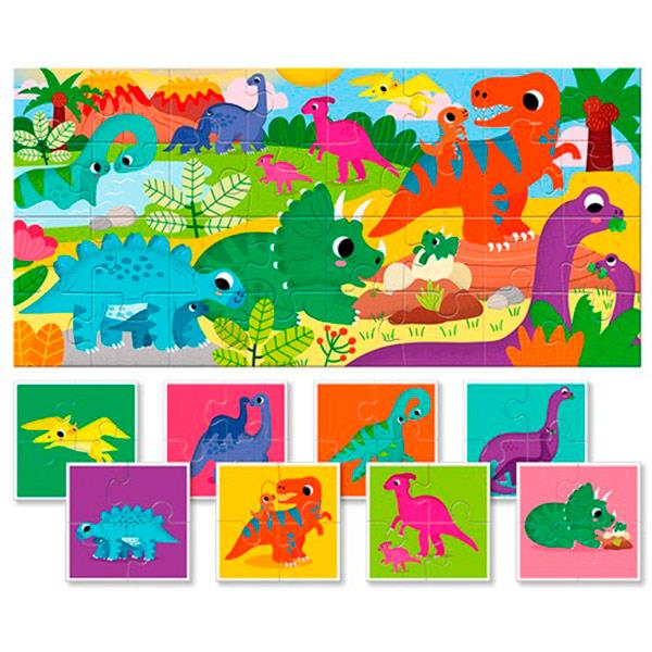 Puzzle Bebé Dinosaurios Baby Collection Ludattica