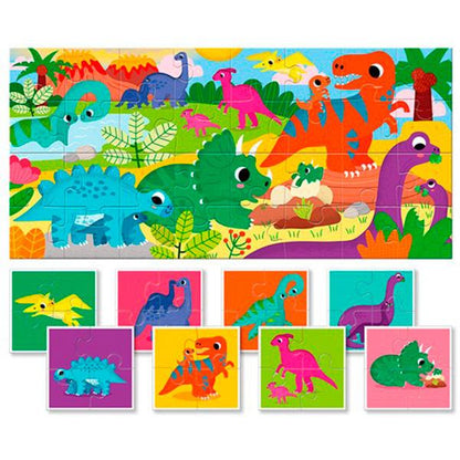 Puzzle Bebé Dinosaurios Baby Collection Ludattica