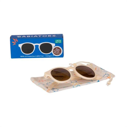 Gafas De Sol Flexibles Keyhole Sweet Cream Babiators 3 a 5 años