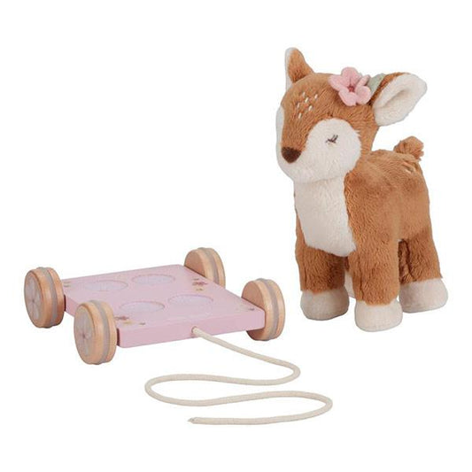 Arrastre Ciervo Peluche Little Dutch