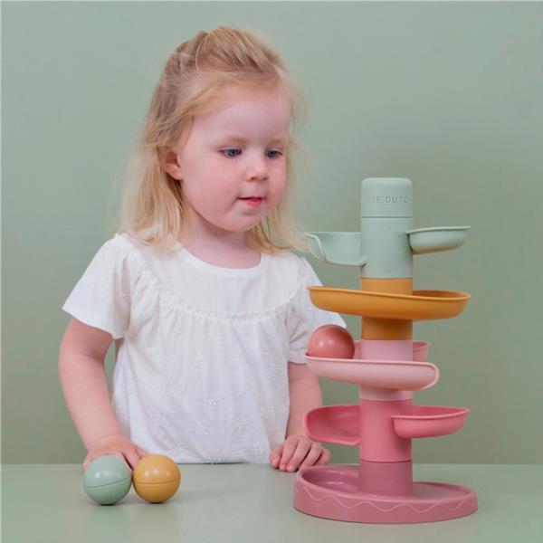 Torre Espiral Rosa Little Dutch