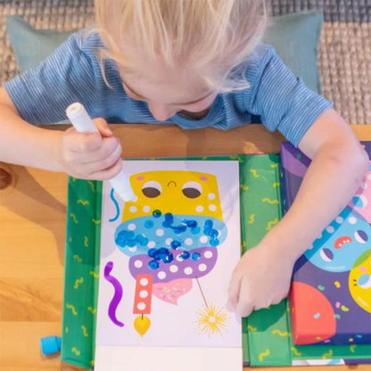 Pintar Con Puntos ¡Fiesta! Tiger Tribe