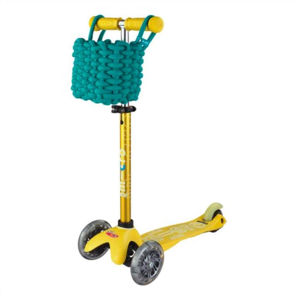 Micro Cesta Verde Accesorio Patinete Micro