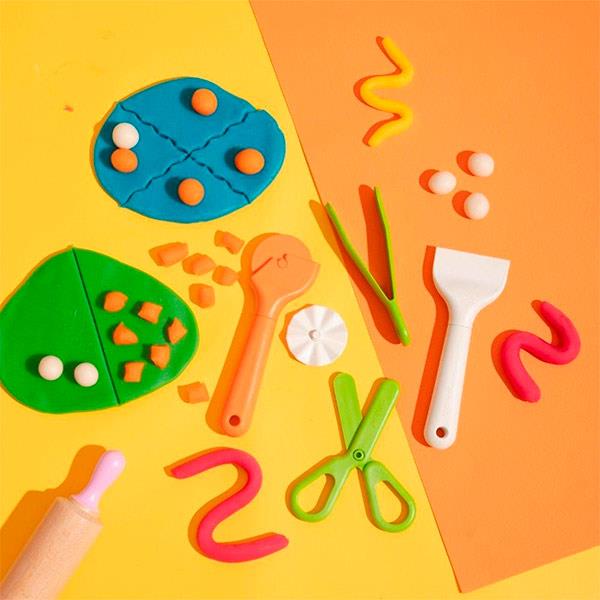 Set 5 Herramientas Plastilina Orgánica ChildGen