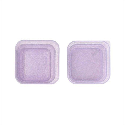 Set de 3 Cajas Almuerzo Glitter Lilac Tutete