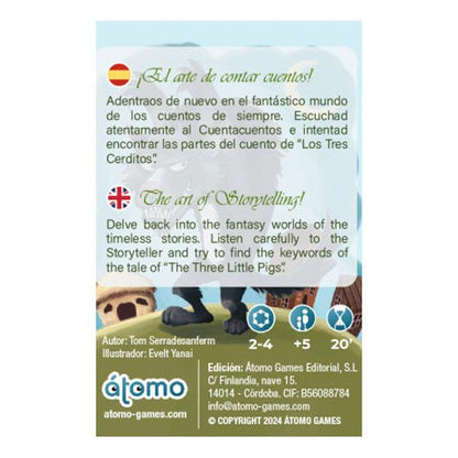 Storytelling Los Tres Cerditos Átomo
