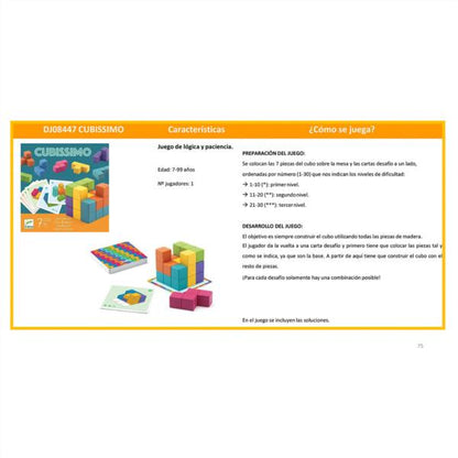 Juego De Lógica Cubissimo