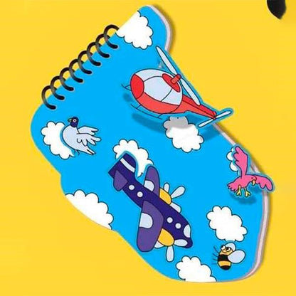 Libreta Pegatinas Vroom Omy