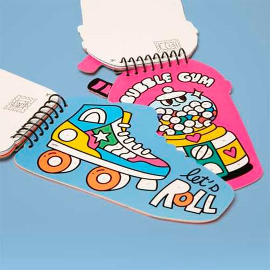 Libreta Pegatinas Numeradas Street Omy
