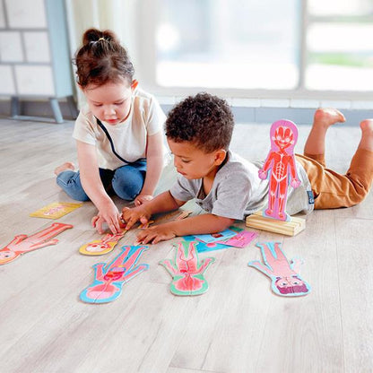 Puzzle Magnético Cuerpo Humano Hape