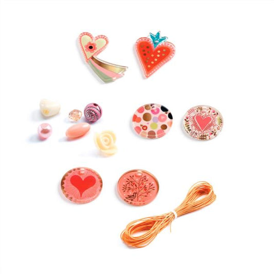 Perlas De Corazones 285 Cuentas