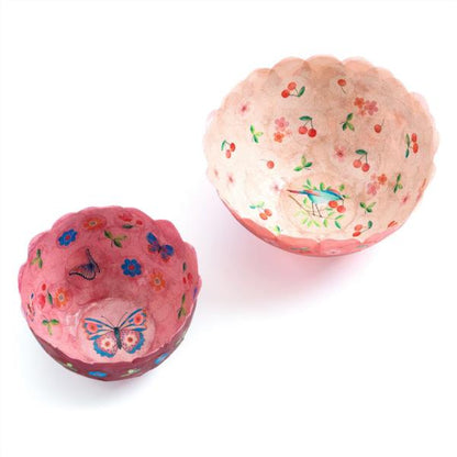 Diy Kit Creativo 2 Cuencos Decorativos Rosados