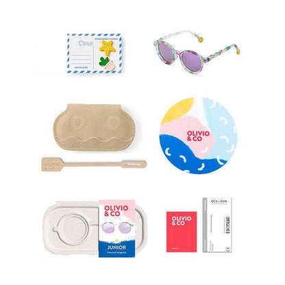 Gafas Sol Oval Wild Flower 5 a 12 años Olivio And Co
