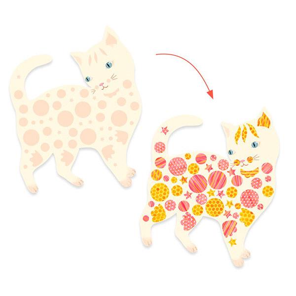 Crear con Papel Los Gatitos de Elodie
