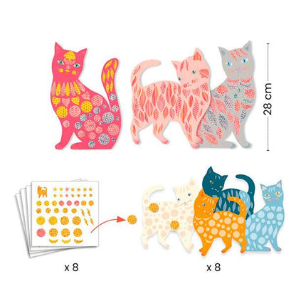 Crear con Papel Los Gatitos de Elodie