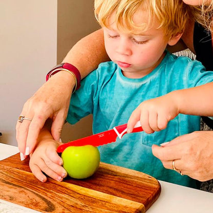 Cuchillo Autonomia Niños Rojo