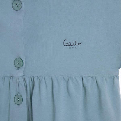 Vestido Polo Guito Azul 100% Algodón