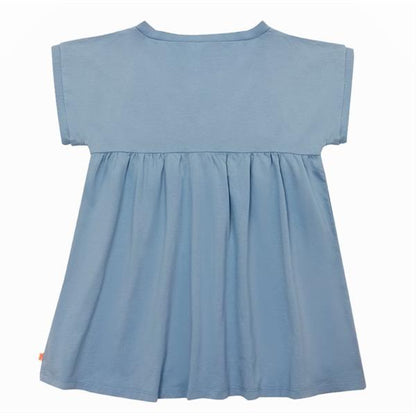 Vestido Polo Guito Azul 100% Algodón