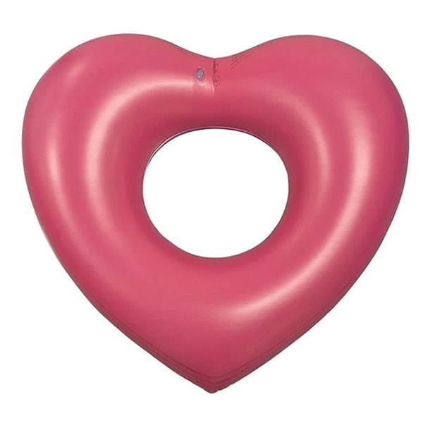 Flotador Corazón Rojo Púrpura 55 Cm