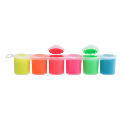 6 Temperas Colores Fluo 6X25ml