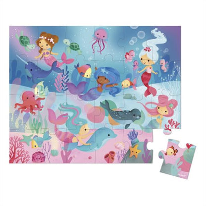 Puzzle Sirenas 24 Piezas Janod