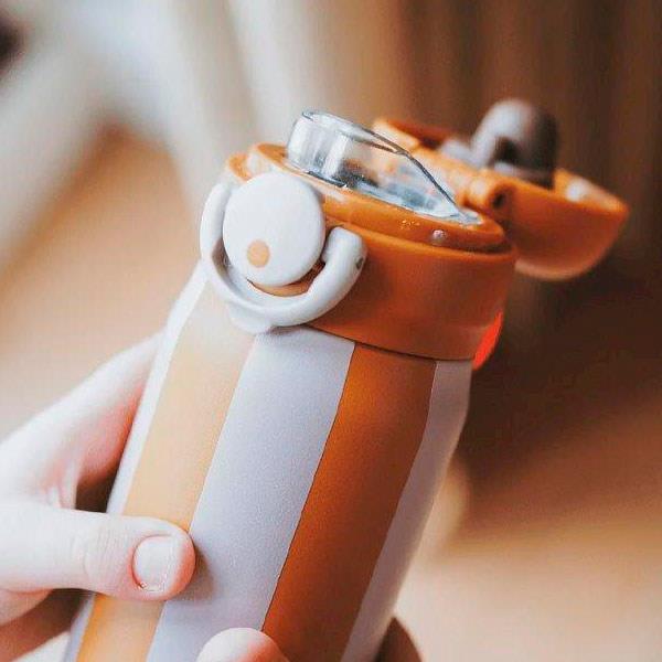 Botella Térmica Noui Noui León Acero