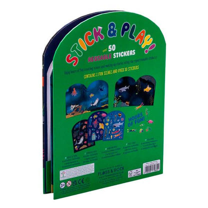 Libro Pegatinas Reutilizables Deep Sea Floss And Rock