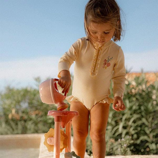 Bañador Manga Larga Amarillo Little Dutch