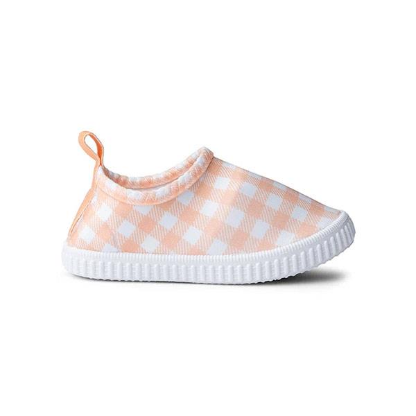 Zapatillas Antideslizantes Lycra Durazno Naranja