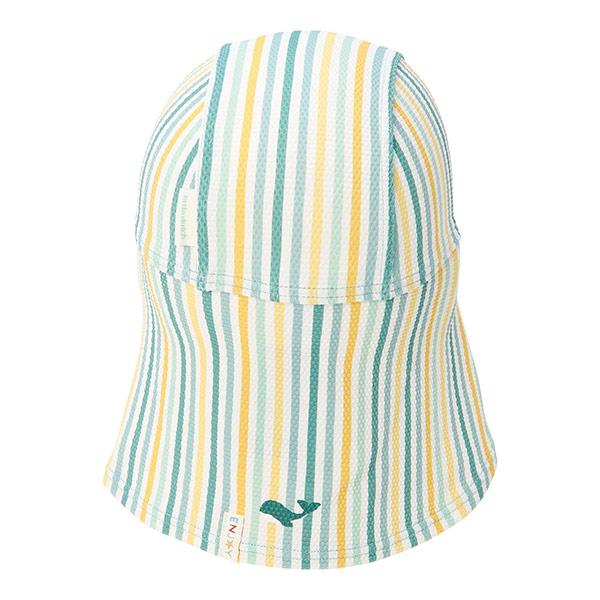 Gorro Protección Cuello Rayas Amarillas Little Dutch