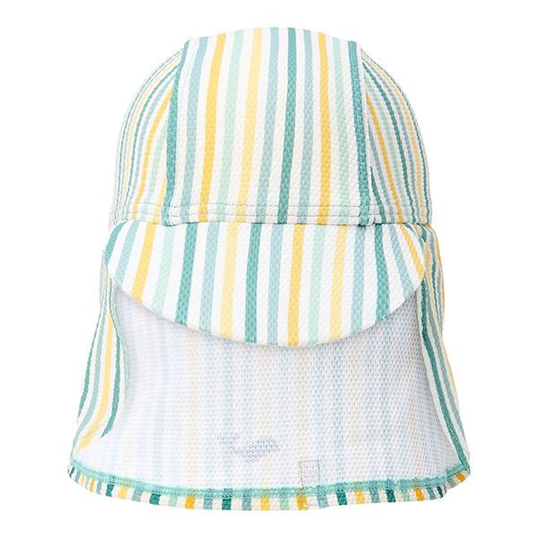 Gorro Protección Cuello Rayas Amarillas Little Dutch