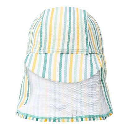 Gorro Protección Cuello Rayas Amarillas Little Dutch