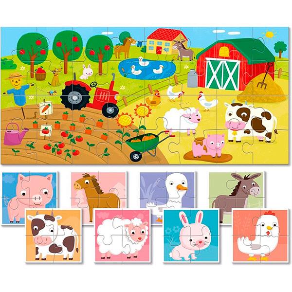 Puzzle Bebé La Granja Baby Collection Ludattica