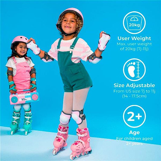 Patines Twista Verde Talla 23-28 Yvolution CC